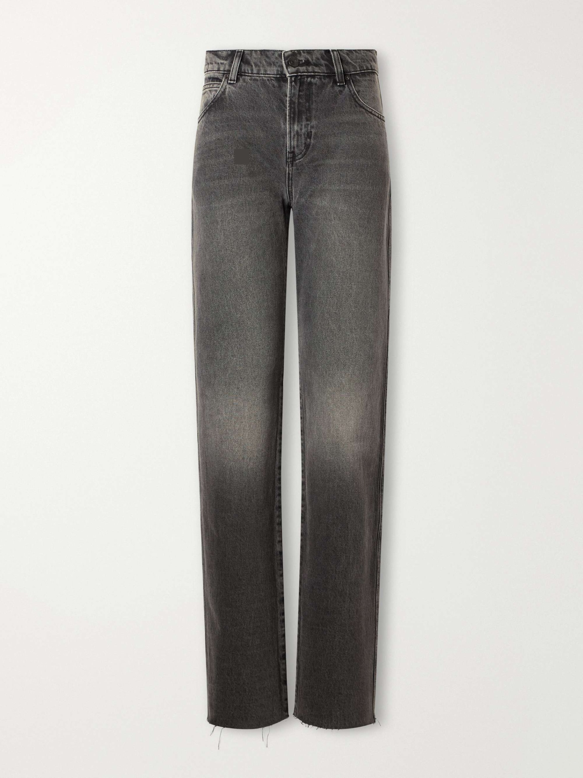 Weekender Mid-Rise Straight-Leg Jeans