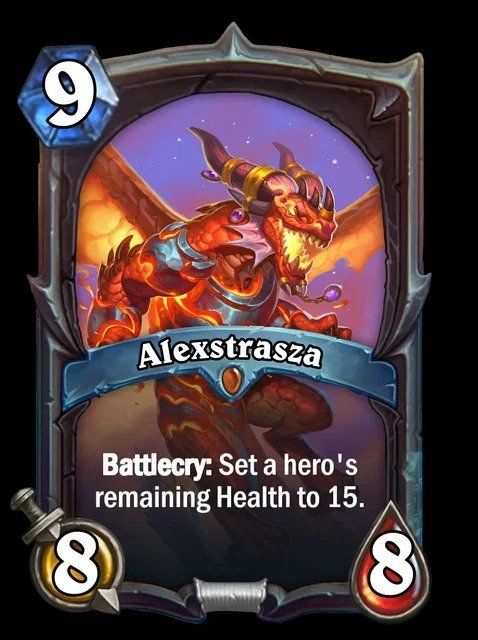Fan-made Hearthstone signature cards