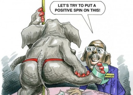 Steele spins the RNC's spending