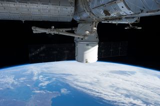 SpaceX Dragon and Space Station