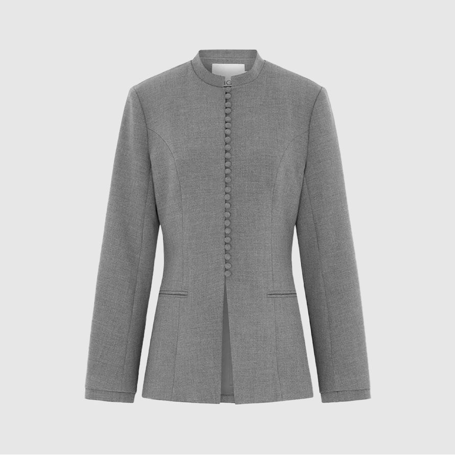ALIGNE, Daphne High Neck Blazer