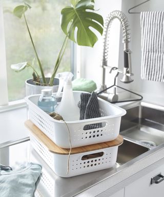 How to organize under the kitchen sink according to decluttering experts