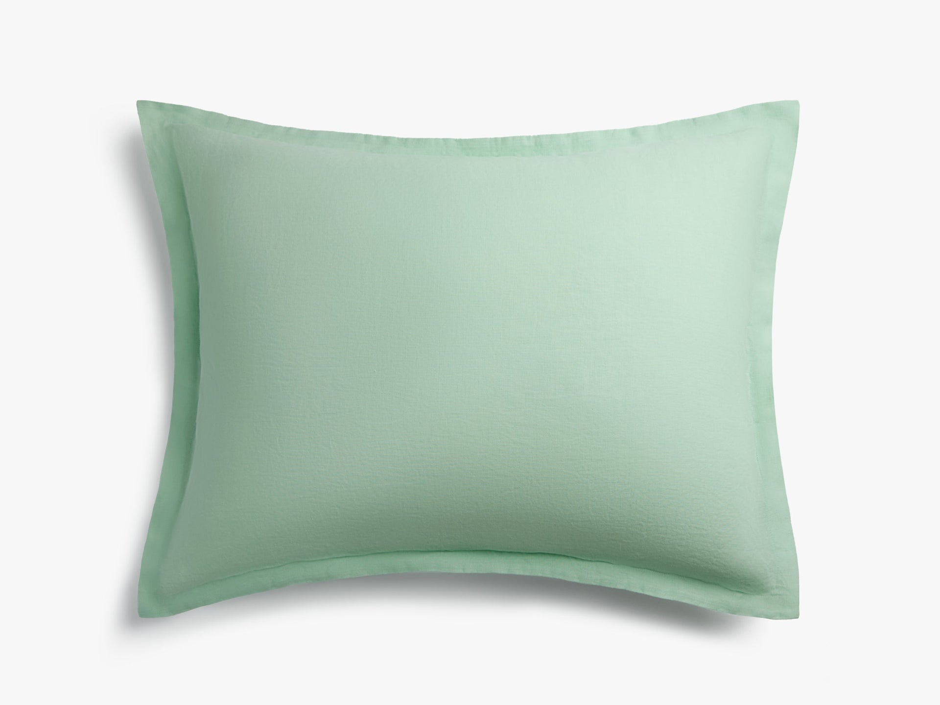 Le Fleur* Linen Sham Set (jade) - Standard / Jade