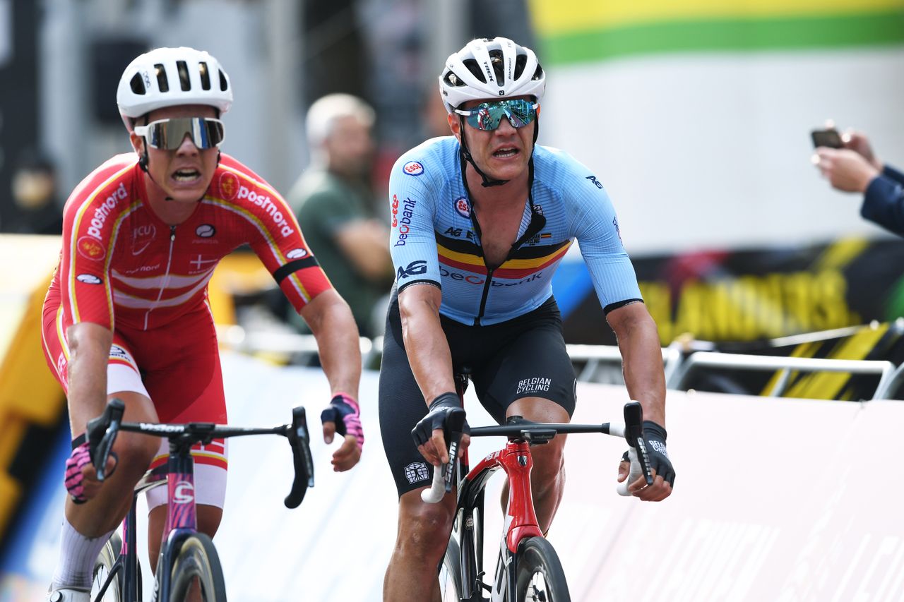 Jasper Stuyven finishing fourth at the World Championships in hometown of Leuven