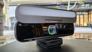 AnkerWork B600 Video Light Bar with camera aperture design