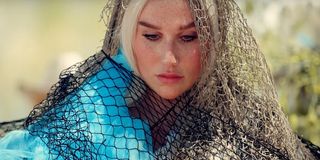 Kesha Praying music video caught in nets