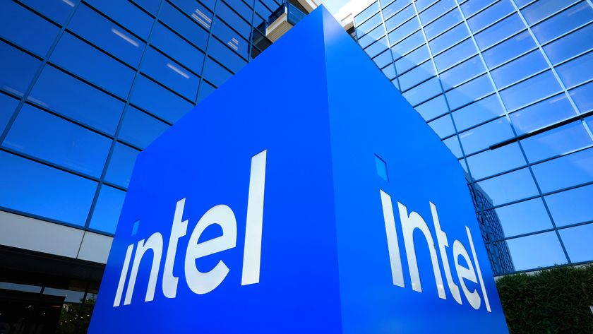 Intel Building with logo on both sides