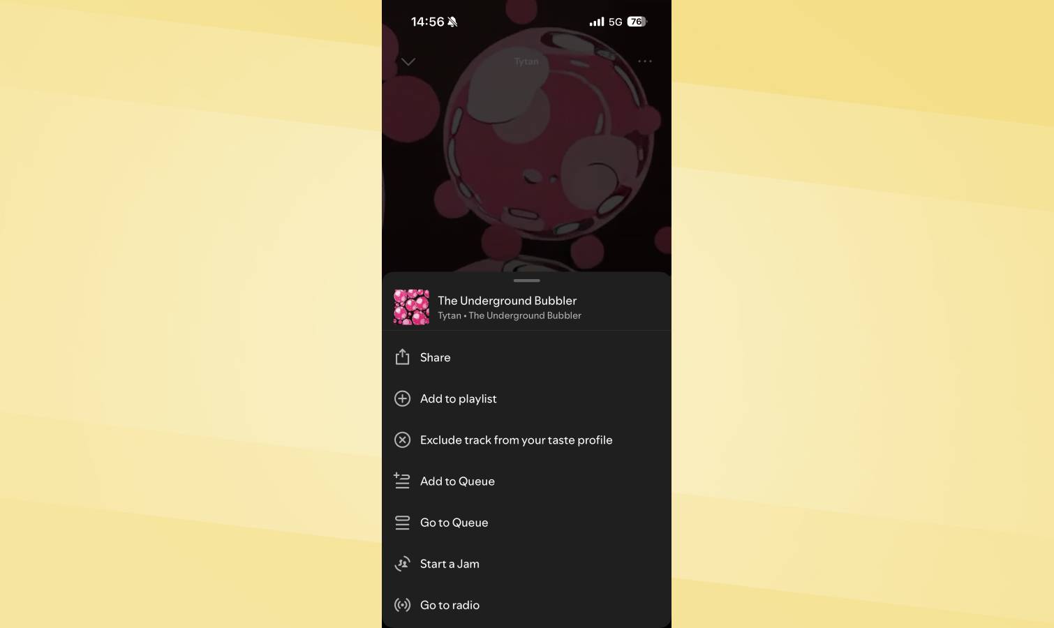 شروع یک جم در Spotify