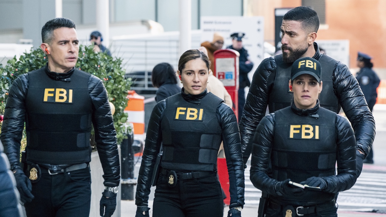 Scola, Eva, OA, and Maggie on the streets in CBS' FBI Season 8x10