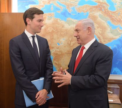 Jared Kushner and Benjamin Netanyahu