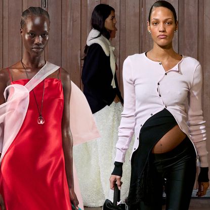 models at Copenhagen Fashion Week wearing fall 2026 collections