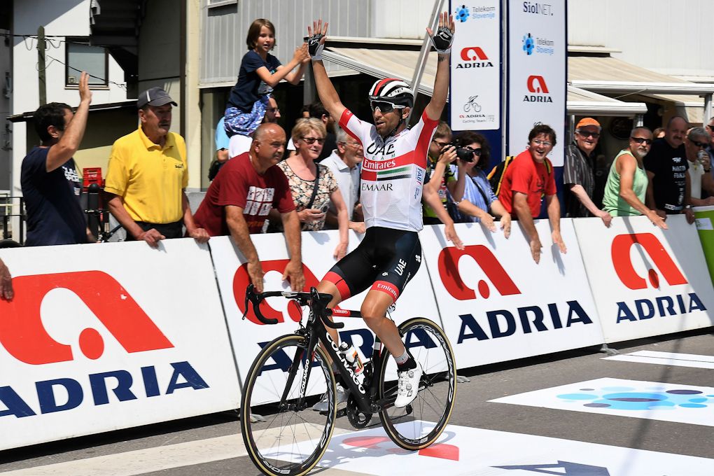 Diego Ulissi wins stage 3 at Tour of Slovenia