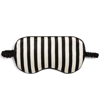 Olivia von Halle Silk Striped Eye Mask