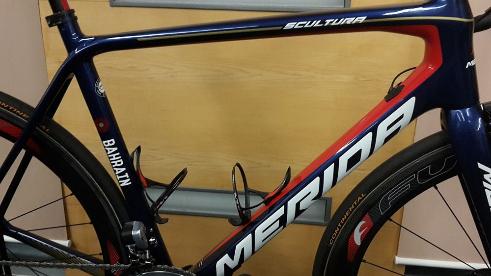 Bahrain-Merida team unveil the three Merida - the Scultura, the Reacto, and the Warp