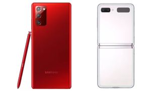 Samsung Galaxy Note 20 and Z Flip 5G