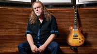 Warren Haynes, photographed before a live performance with blues rock group Gov't Mule at Under The Bridge in London, on July 4, 2013.