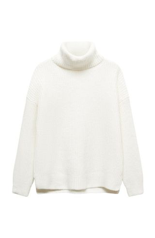 Rib Turtleneck Sweater