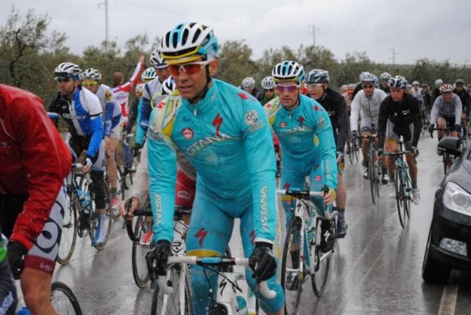 Fredrik Kessiakoff and Kevin Seeldraeyers (Astana)