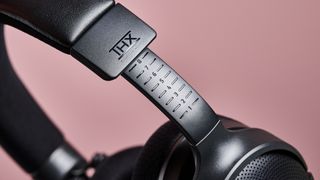 Close-up of ear cup height adjustment on Razer Kraken V4