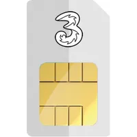 Three&nbsp;SIM | 12 months | Unlimited data, calls and texts | £16 per month
