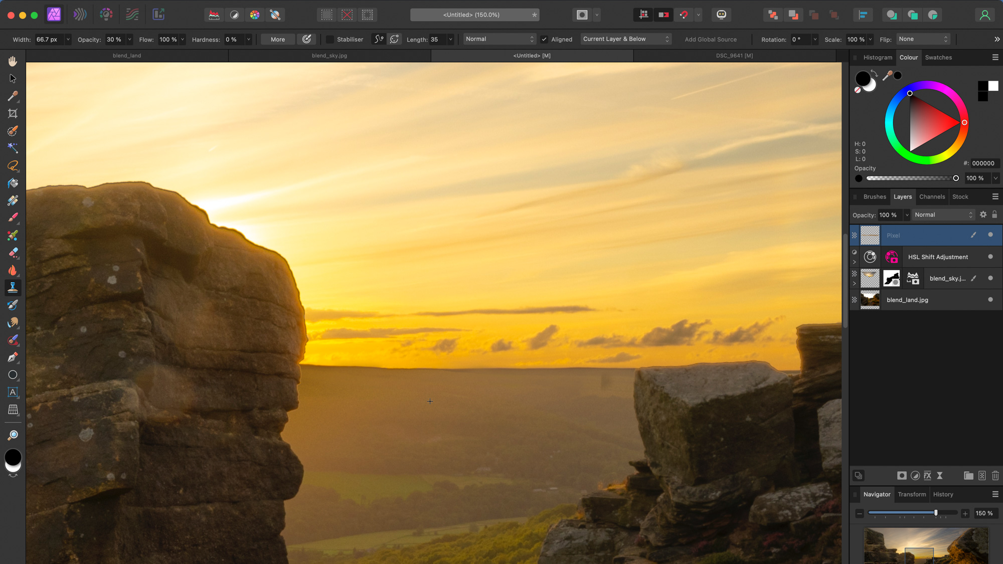 Affinity Photo 2 editing