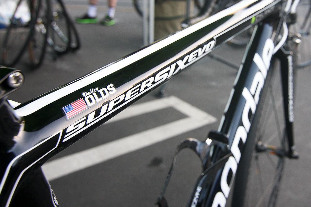 A lpersonal tough for Olds' bike