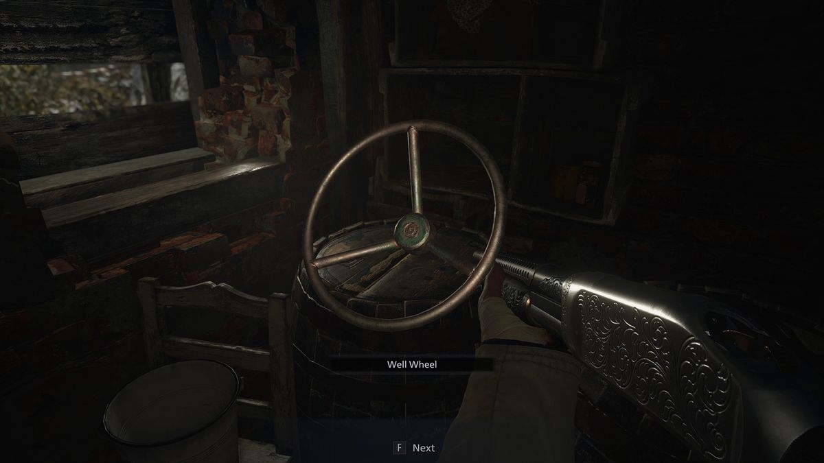 Resident Evil Village wells