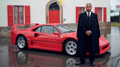 Lewis Hamilton Ferrari F40
