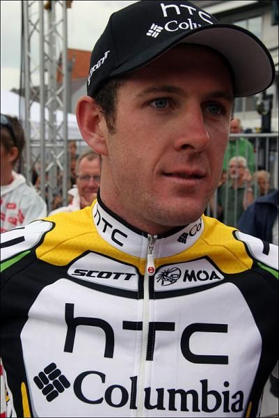 Stage one winner Matthew Goss (Team HTC - Columbia)