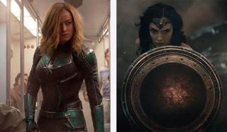 Captain Marvel versus Wonder Woman