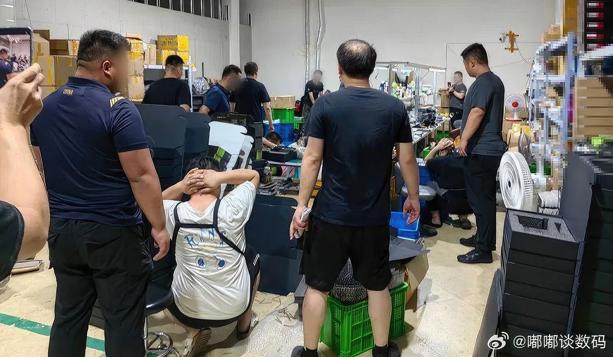 counterfeit graphics card police raid