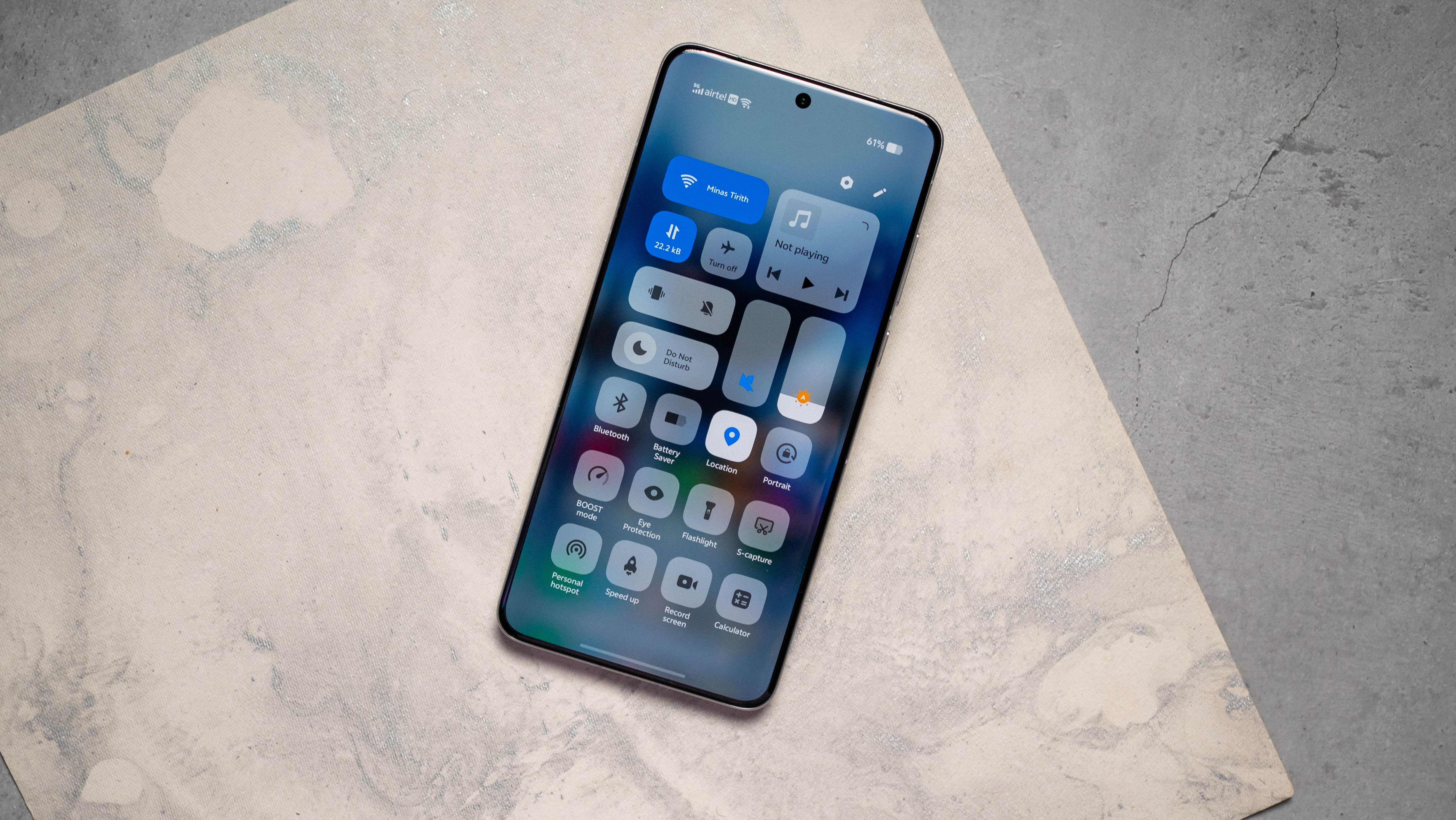 Vivo X200 Ultra notification shade