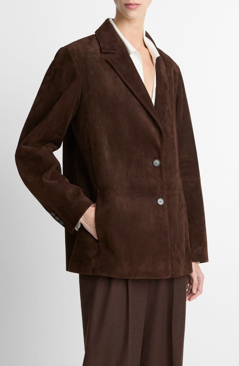 Suede Blazer