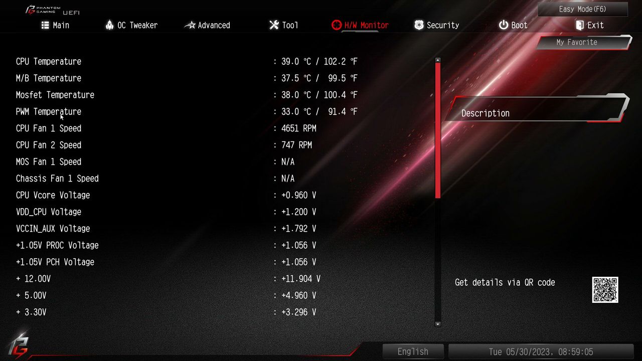 ASRock Z790 PG-ITX/TB4