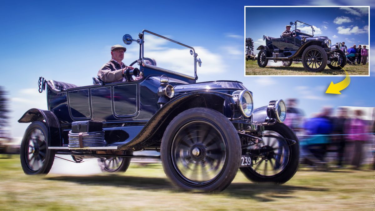 Make magnificent motion blur effects to add a sense of speed in