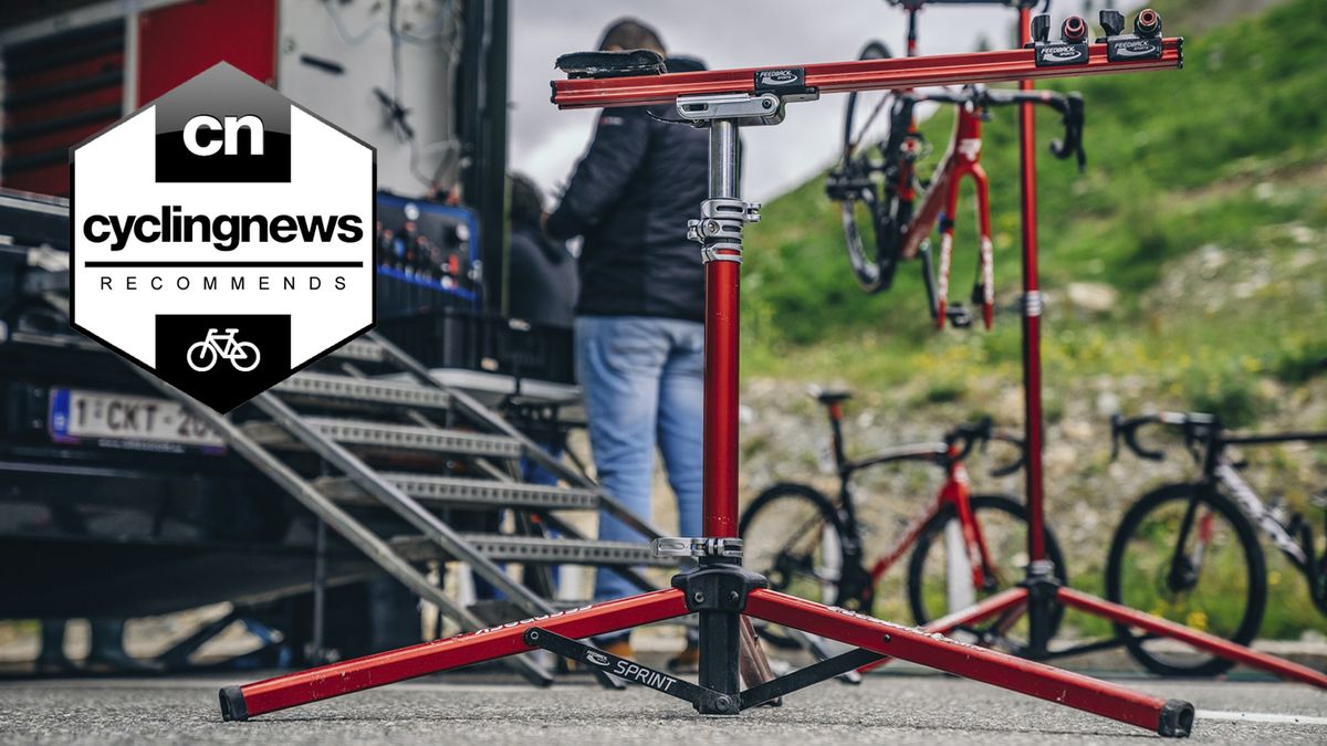 Heavy Duty Bike Repair Rack Adjustable Bicycle Maintenance Stand w/Tool Tray 