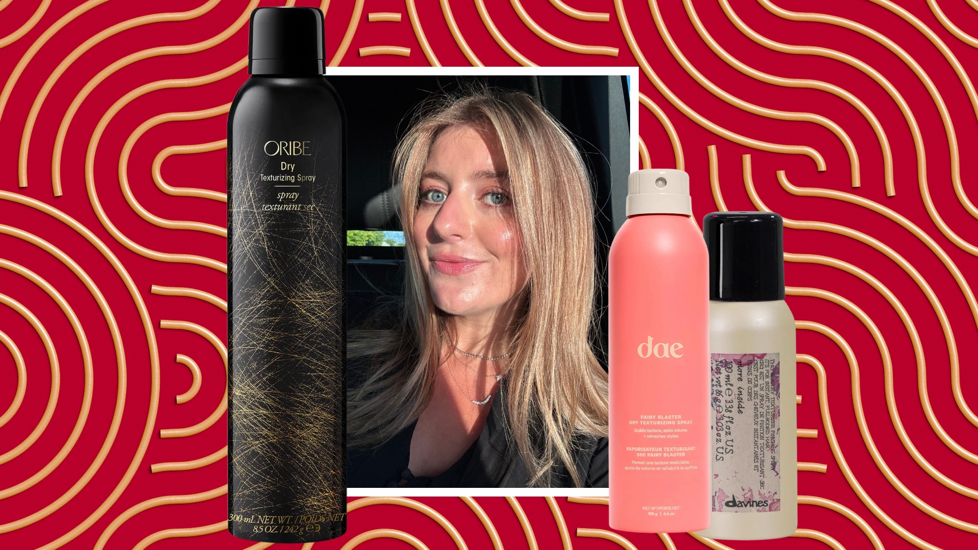 samantha holender with dry texturizers