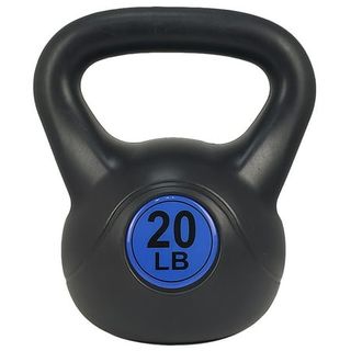 Balancefrom Wide Grip Kettlebell Exercise Fitness Weight Set, 3-Pieces: 10lb, 15lb and 20lb Kettlebells