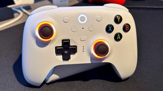 A photo of the 8BitDo Ultimate 2 Wireless game controller for Windows PC and Android devices