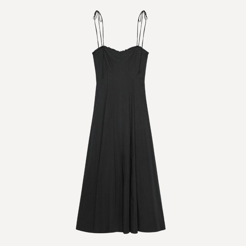 Image of black zara dress