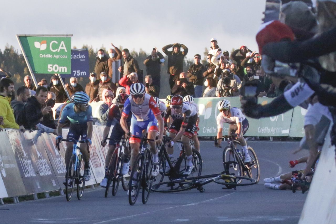 Volta ao Algarve 2022 48th Edition 2nd stage Albufeira Foia Monchique 1824 km 17022022 David Gaudu FRA Groupama FDJ photo Paola FontanaSprintCyclingAgency2022