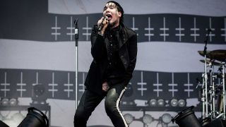 Marilyn Manson performing live