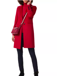 Tilda Wool Coat in Fuchsia Pink, Was £477.51, Now £358.14 (Was $600, Now $450) | Hobbs