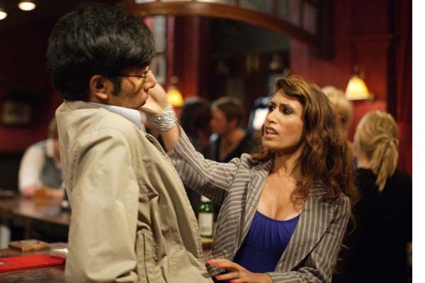 Tipsy Tamwar&#039;s birthday is one to remember for all the wrong reasons after he cheekily kisses Amira and gets a slap in return.