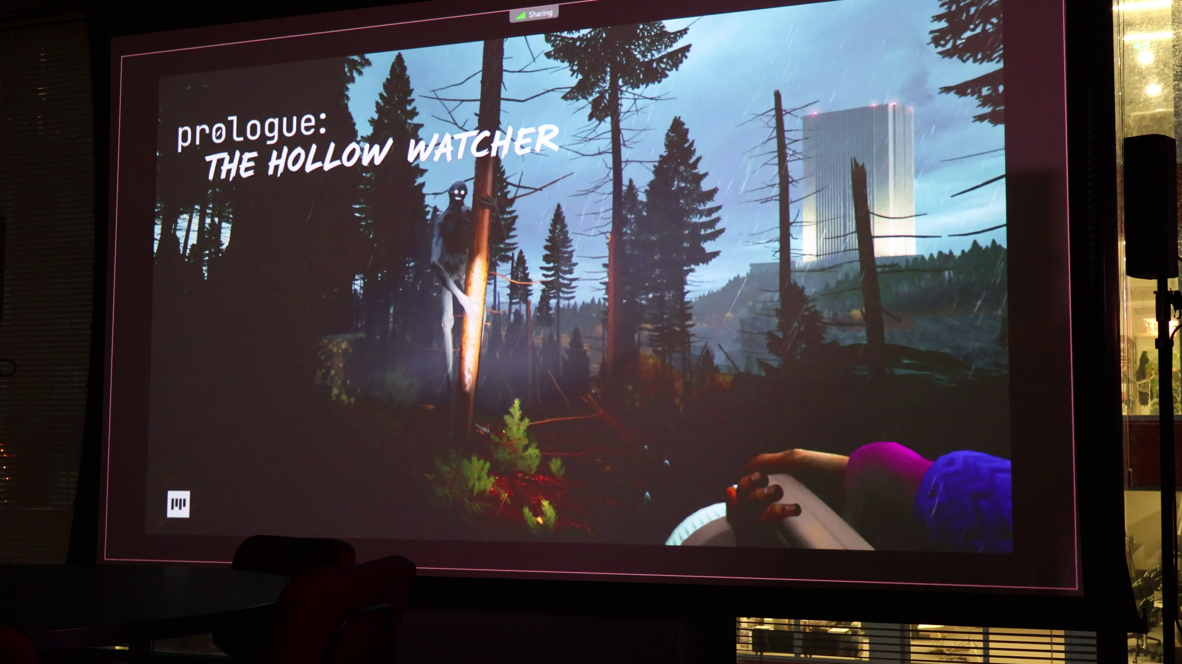 Intro screen for horror mod.