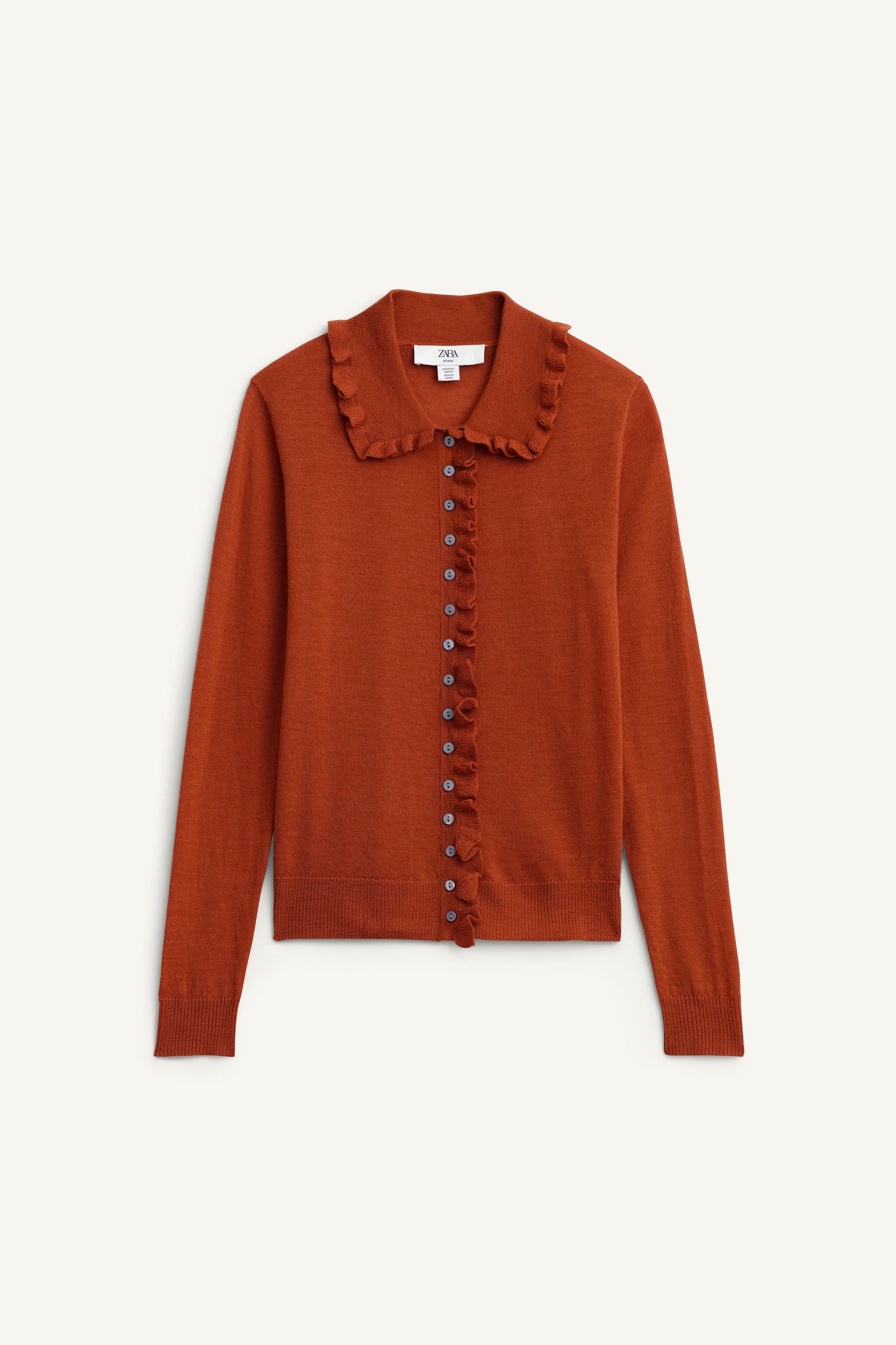 100% Wool Ruffled Limited Edition Jacket