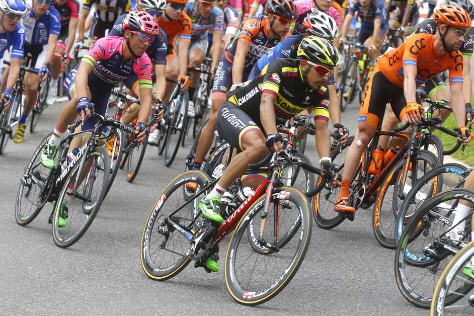 Miguel Angel Rubiano Chavez in the bunch