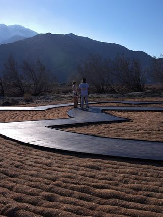 Desert X 2023 installation view, Gerald Clarke, Immersion