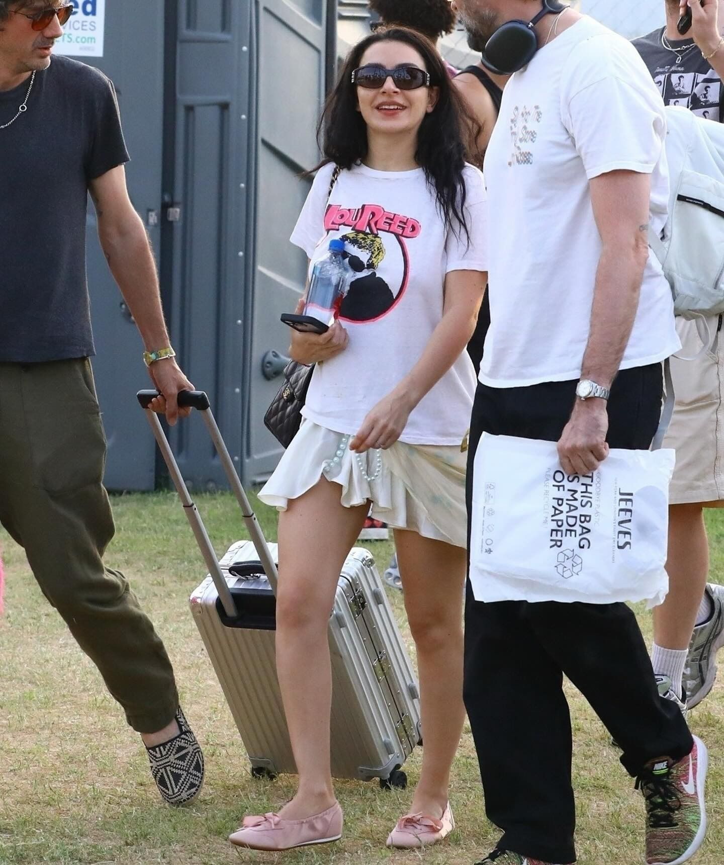 Charli XCX in sneakerina ballerina flat