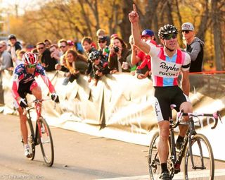 Jeremy Powers (Rapha-Focus) declares victory